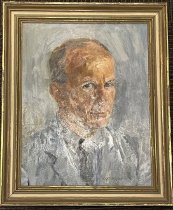 Painting of Robert McClory